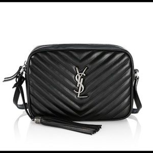 NEW! YSL Lou Matelasse Leather Crossbody Bag